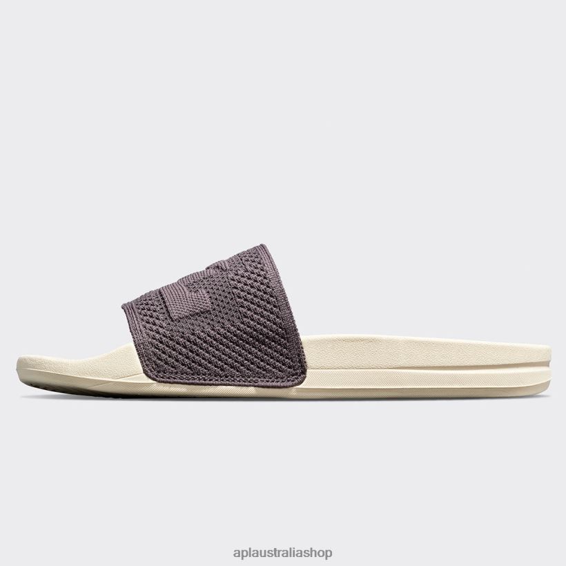 Men APL Big Logo TechLoom Slide 8 Asteroid/Pristine Slides 80842D1069