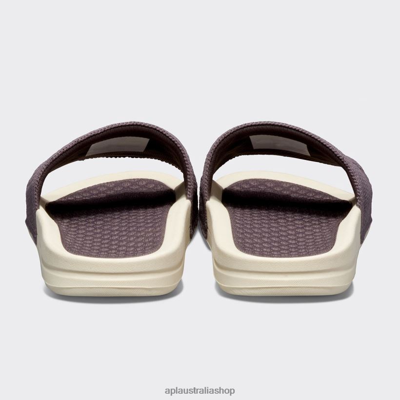 Men APL Big Logo TechLoom Slide 8 Asteroid/Pristine Slides 80842D1069