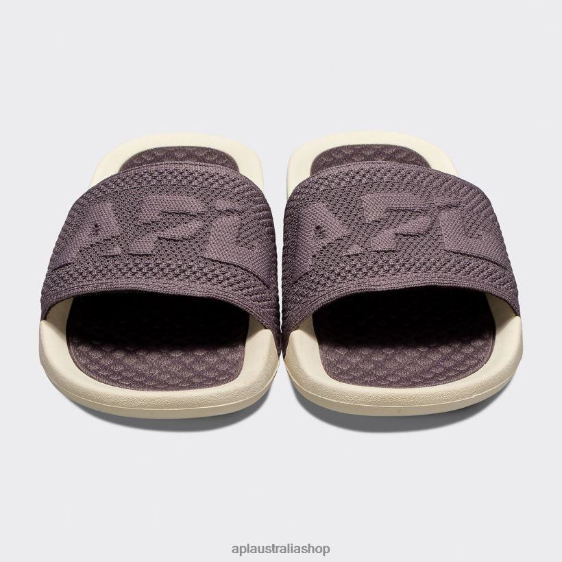 Men APL Big Logo TechLoom Slide 8 Asteroid/Pristine Slides 80842D1069