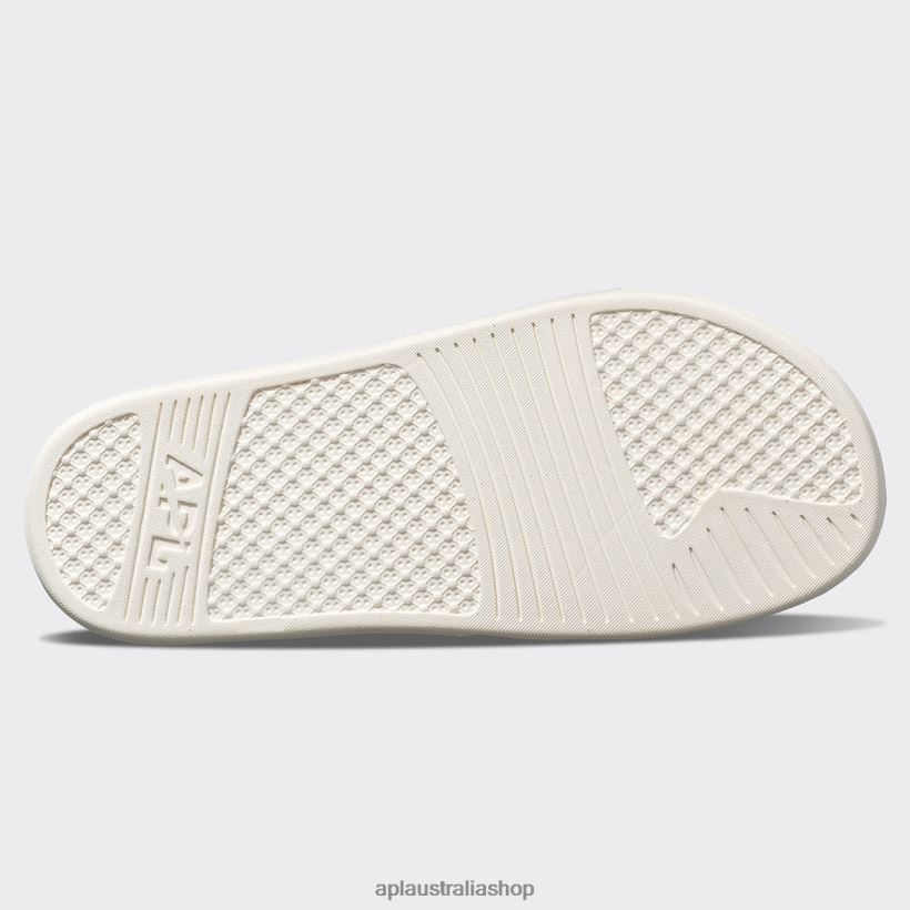 Men APL Big Logo TechLoom Slide 8 Ivory/Beach Slides 80842D1068