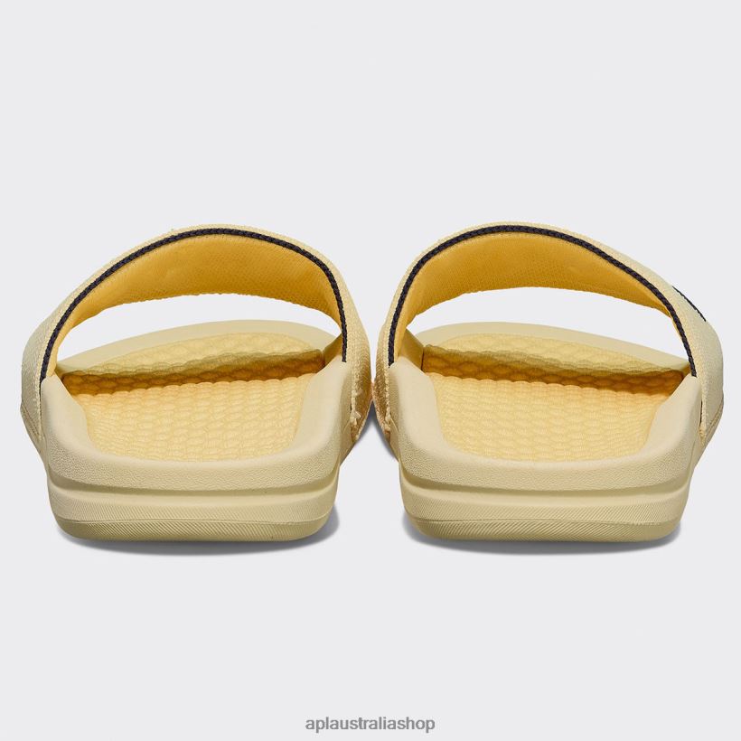 Men APL Big Logo TechLoom Slide 8 Lemon Zest/Midnight Slides 80842D1082