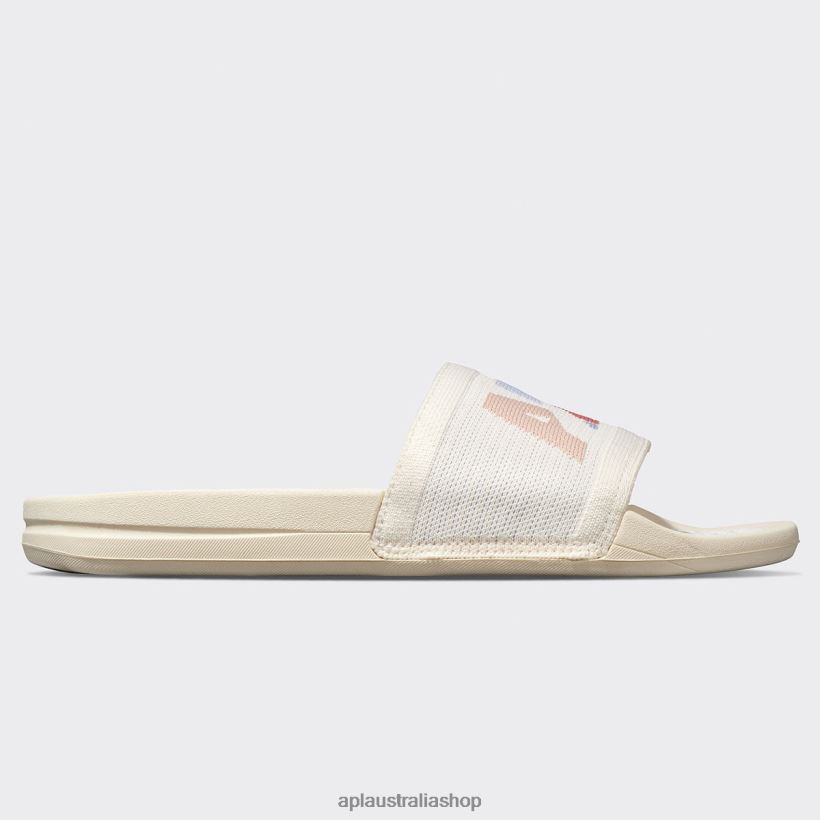 Men APL Big Logo TechLoom Slide 8 Pristine/Pastel/Blocked Slides 80842D1086