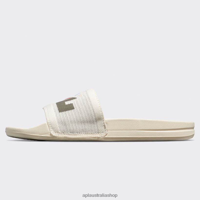 Men APL Big Logo TechLoom Slide 8 Pristine/Pastel/Blocked Slides 80842D1086
