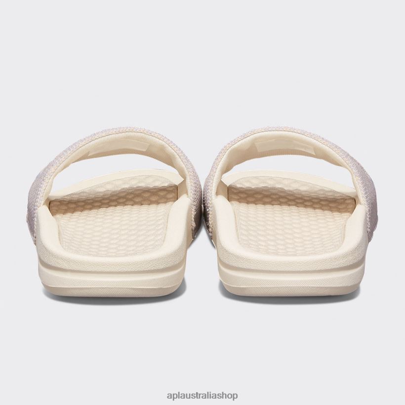 Men APL Big Logo TechLoom Slide 8 Pristine/Pastel/Melange Slides 80842D1087