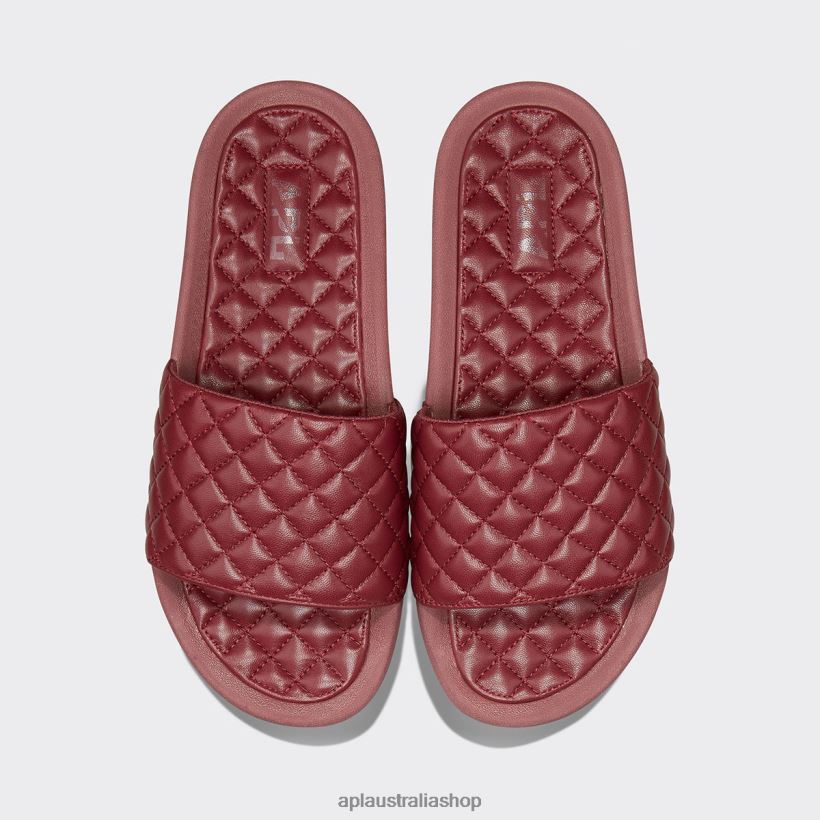 Men APL Lusso Slide 16 Burgundy Slides 80842D1065